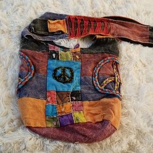 🍋Boho Peace Tote